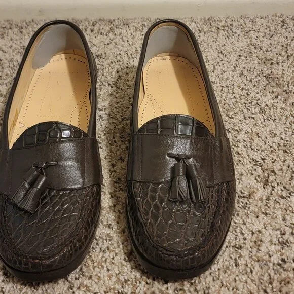 Siam Leather Goods CROCODILE Mens Loafers 47 shoes12 display picture 2